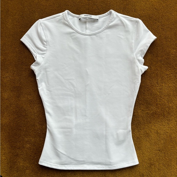 SOLD Tank Air Baby Tee in Milk - Picture 1 of 3